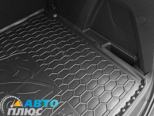 Автомобильный коврик в багажник Peugeot 3008 2017- верхняя полка (Avto-Gumm)