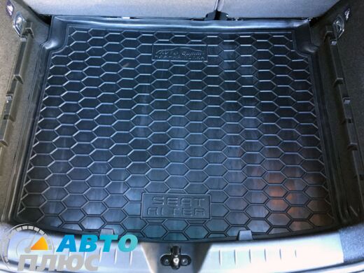 Автомобильный коврик в багажник Seat Altea 2004- нижняя полка (Avto-Gumm)