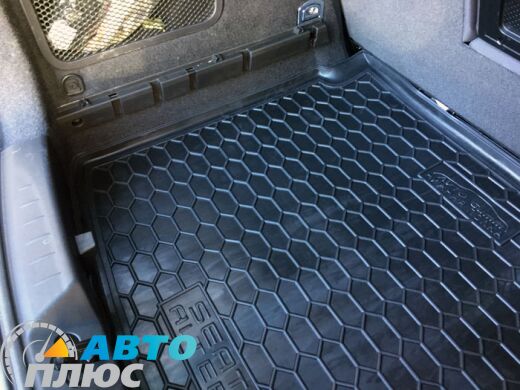 Автомобильный коврик в багажник Seat Altea 2004- нижняя полка (Avto-Gumm)