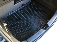 Автомобильный коврик в багажник Seat Altea 2004- нижняя полка (Avto-Gumm)