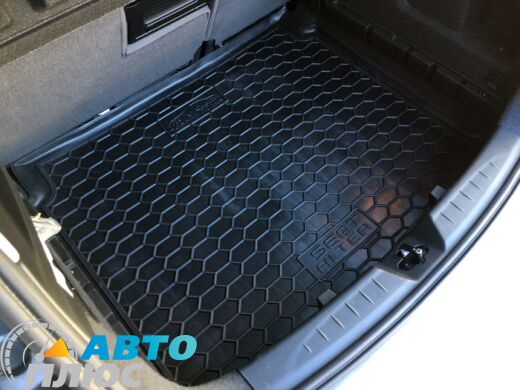 Автомобильный коврик в багажник Seat Altea 2004- нижняя полка (Avto-Gumm)
