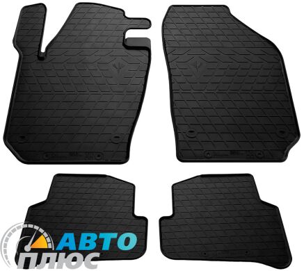 Резиновые коврики в салон Skoda Fabia 3 2015- (Stingray)