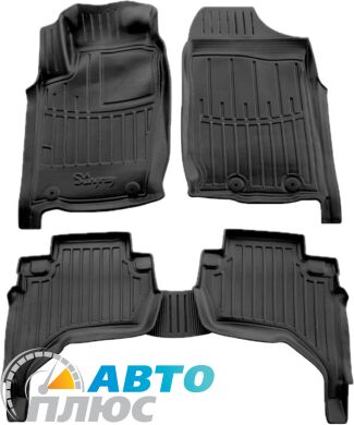 3D Килимки в салон автомобіля Mitsubishi L200 2006-2015 (arabic version) (Stingray)