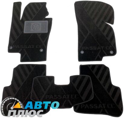 Композитные коврики в салон Volkswagen Passat CC 2008- (X) AVTO-Tex