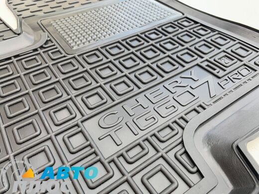 Водительский коврик в салон Chery Tiggo 7 2021- Pro Top/Prestige (AVTO-Gumm)