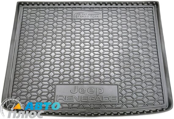 Автомобильный коврик в багажник Jeep Renegade 2015- верхняя полка (AVTO-Gumm)