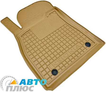 Автомобильные коврики в салон Opel Insignia 2009- бежевые (AVTO-Gumm)