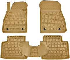 Автомобильные коврики в салон Opel Insignia 2009- бежевые (AVTO-Gumm)