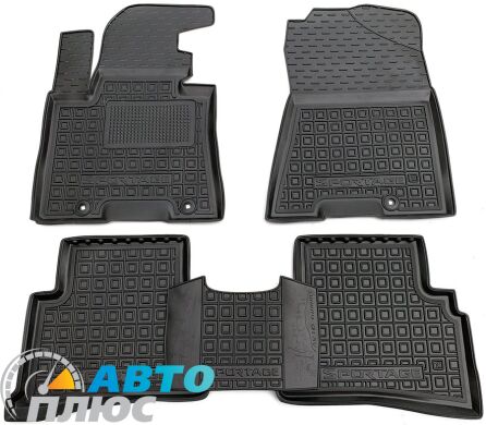 Автомобильные коврики в салон Kia Sportage 4 2016- (Avto-Gumm)
