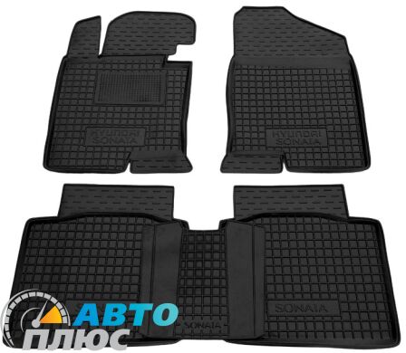Автомобильные коврики в салон Hyundai Sonata YF/7 2010- (Avto-Gumm)