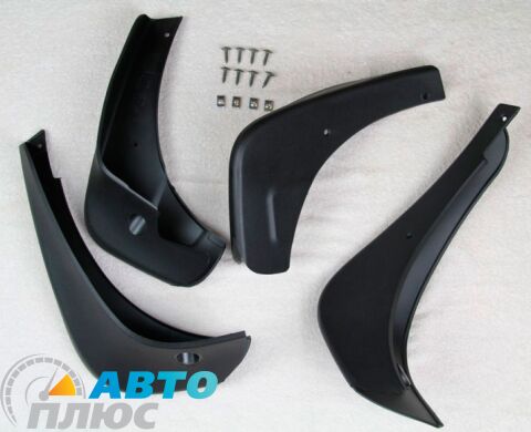 Комплект брызговиков Nissan Qashqai 2007- (AVTM)