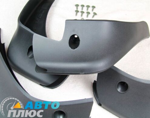 Комплект брызговиков Nissan Qashqai 2007- (AVTM)