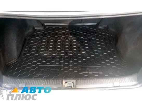 Автомобильный коврик в багажник Opel Astra (G) Classic 1998- Sedan (Avto-Gumm)