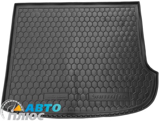 Автомобильный коврик в багажник Hyundai Santa Fe 2006-2012 7 мест (Avto-Gumm)