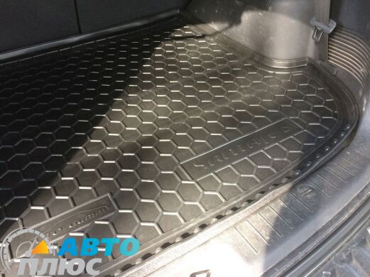 Автомобильный коврик в багажник Hyundai Santa Fe 2006-2012 7 мест (Avto-Gumm)