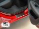 фото картинка Накладки на пороги Peugeot 308 2013- (5 дверей) (Premium) — АвтоПлюс