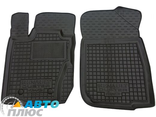 Передние коврики в автомобиль Renault Duster 4WD 2010- (Avto-Gumm)