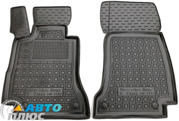 Передние коврики в автомобиль Mercedes E (W213) 2016- (Avto-Gumm)