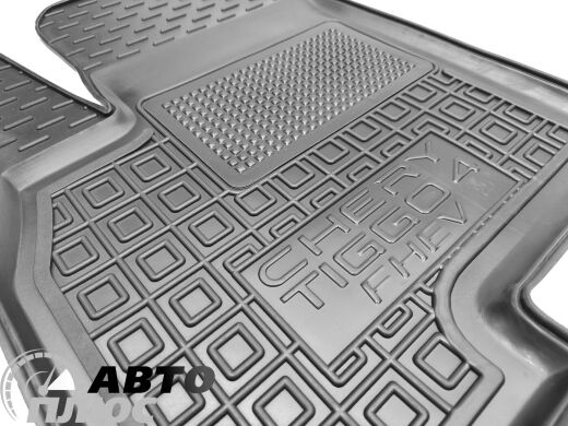 Водительский коврик в салон Chery Tiggo 4 2025- hybrid (AVTO-Gumm)
