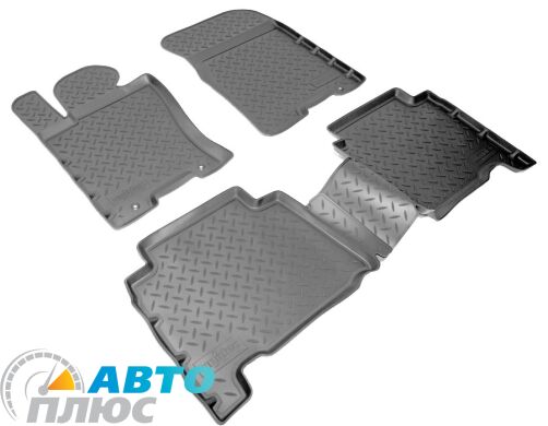 Полиуретановые коврики в салон Kia Mohave 2009- (NorPlast)