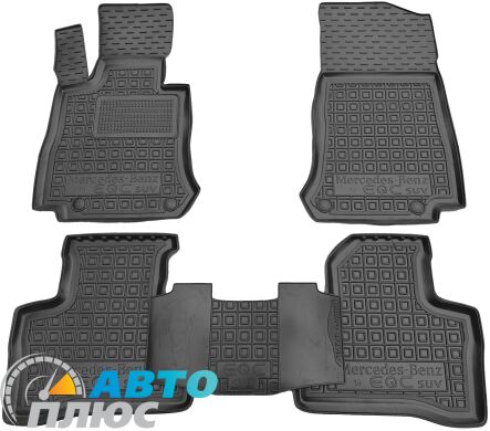 Автомобильные коврики в салон Mercedes EQС (N293) 2019- (AVTO-Gumm)