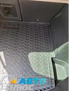 Автомобильный коврик в багажник Nissan X-Trail (T33) 2022- (5 мест) верхняя полка (AVTO-Gumm)