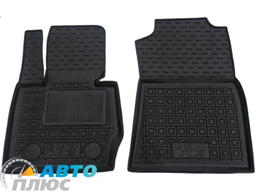Передние коврики в автомобиль BMW X3 (F25) 2010- (Avto-Gumm)