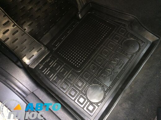 Передние коврики в автомобиль BMW X3 (F25) 2010- (Avto-Gumm)