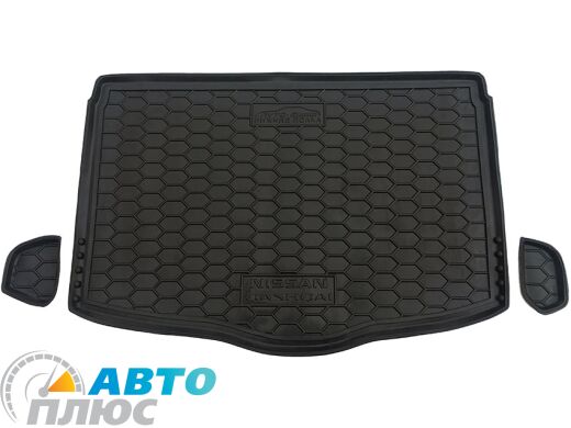 Автомобильный коврик в багажник Nissan Qashqai 2017- FL нижняя полка (Avto-Gumm)