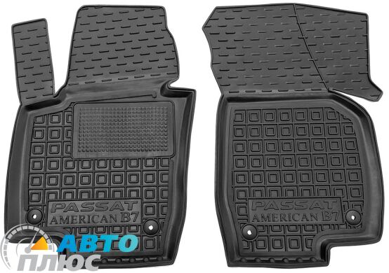 Передние коврики в автомобиль Volkswagen Passat B7 2011- USA (Avto-Gumm)