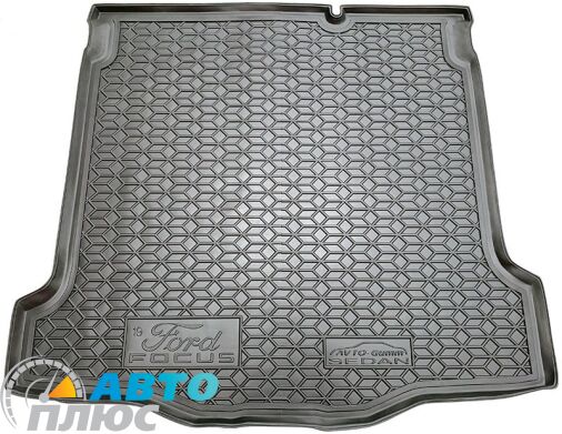 Автомобильный коврик в багажник Ford Focus 4 2019- Sedan (Avto-Gumm)