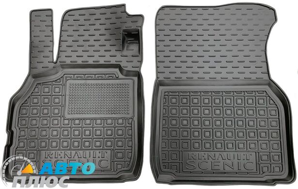 Передние коврики в автомобиль Renault Scenic 2 2002-2009 (Avto-Gumm)
