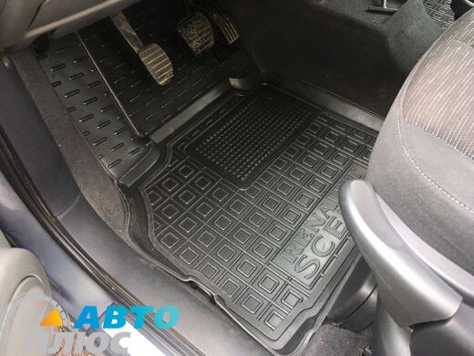 Передние коврики в автомобиль Renault Scenic 2 2002-2009 (Avto-Gumm)