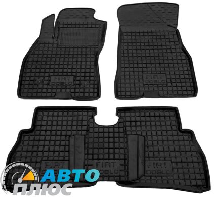 Автомобильные коврики в салон Fiat Doblo 2010- (Avto-Gumm)