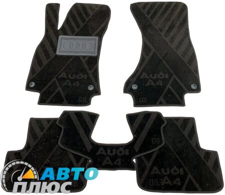 Композитные коврики в салон Audi A4 (B8) 2008- (X) AVTO-Tex