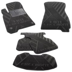 Композитні килимки в салон Fiat Freemont 2011- (X) чорні AVTO-Tex
