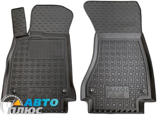 Передние коврики в автомобиль Audi A4 (B9) 2016- (Avto-Gumm)