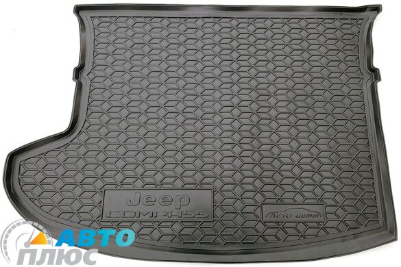Автомобильный коврик в багажник Jeep Compass 2011-2016 (AVTO-Gumm)