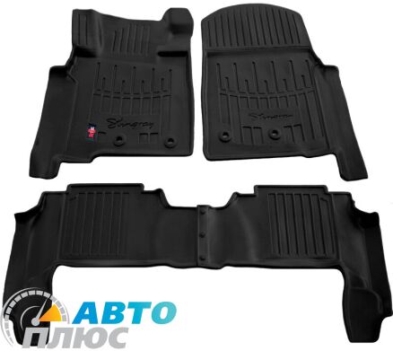3D Коврики в салон автомобиля Toyota Land Cruiser 200 12-/Lexus LX 570 12- (Stingray)