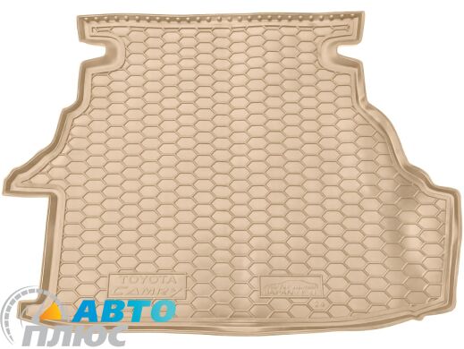 Автомобильный коврик в багажник Toyota Camry 40 2006- (Европа/Япония 2.4L) бежевый (AVTO-Gumm)