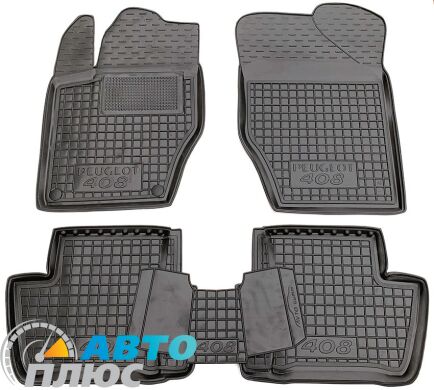 Автомобильные коврики в салон Peugeot 408 2012- (Avto-Gumm)