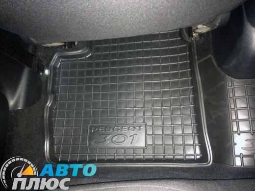 Автомобильные коврики в салон Peugeot 301 2013- (Avto-Gumm)