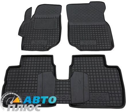 Автомобильные коврики в салон Peugeot 301 2013- (Avto-Gumm)