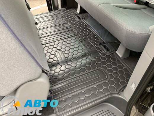 Автомобильные коврики в салон Hyundai H1 2007- (3-й ряд) (Avto-Gumm)