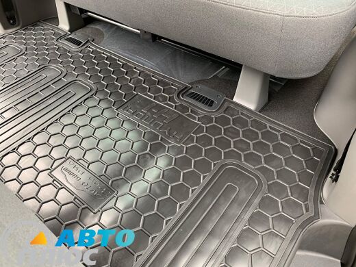 Автомобильные коврики в салон Hyundai H1 2007- (3-й ряд) (Avto-Gumm)
