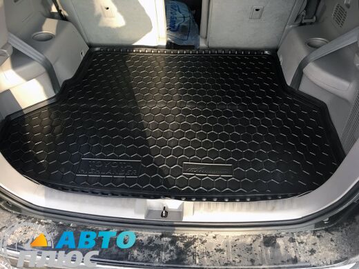 Автомобильный коврик в багажник Toyota Highlander 2 2007- (7 мест) (Avto-Gumm)
