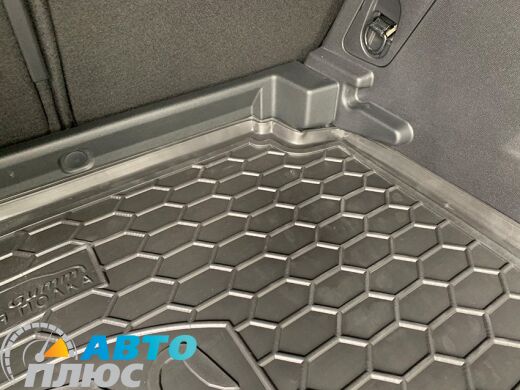 Автомобильный коврик в багажник Peugeot 3008 2017- нижняя полка (Avto-Gumm)