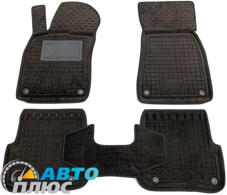 Гибридные коврики в салон Audi A6 (C6) 2005-2011 (Avto-Gumm)