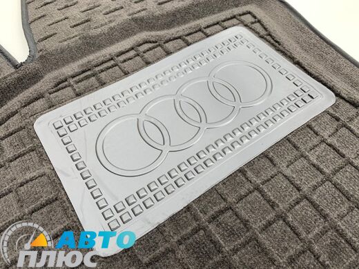 Гибридные коврики в салон Audi A6 (C6) 2005-2011 (Avto-Gumm)