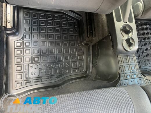 Автомобильные коврики в салон Volkswagen Polo Hatchback 2001- (Avto-Gumm)